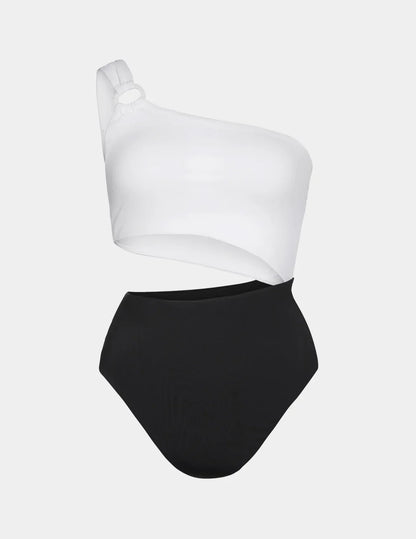Sculpt One Shoulder One Piece Swimsuit - Last Call