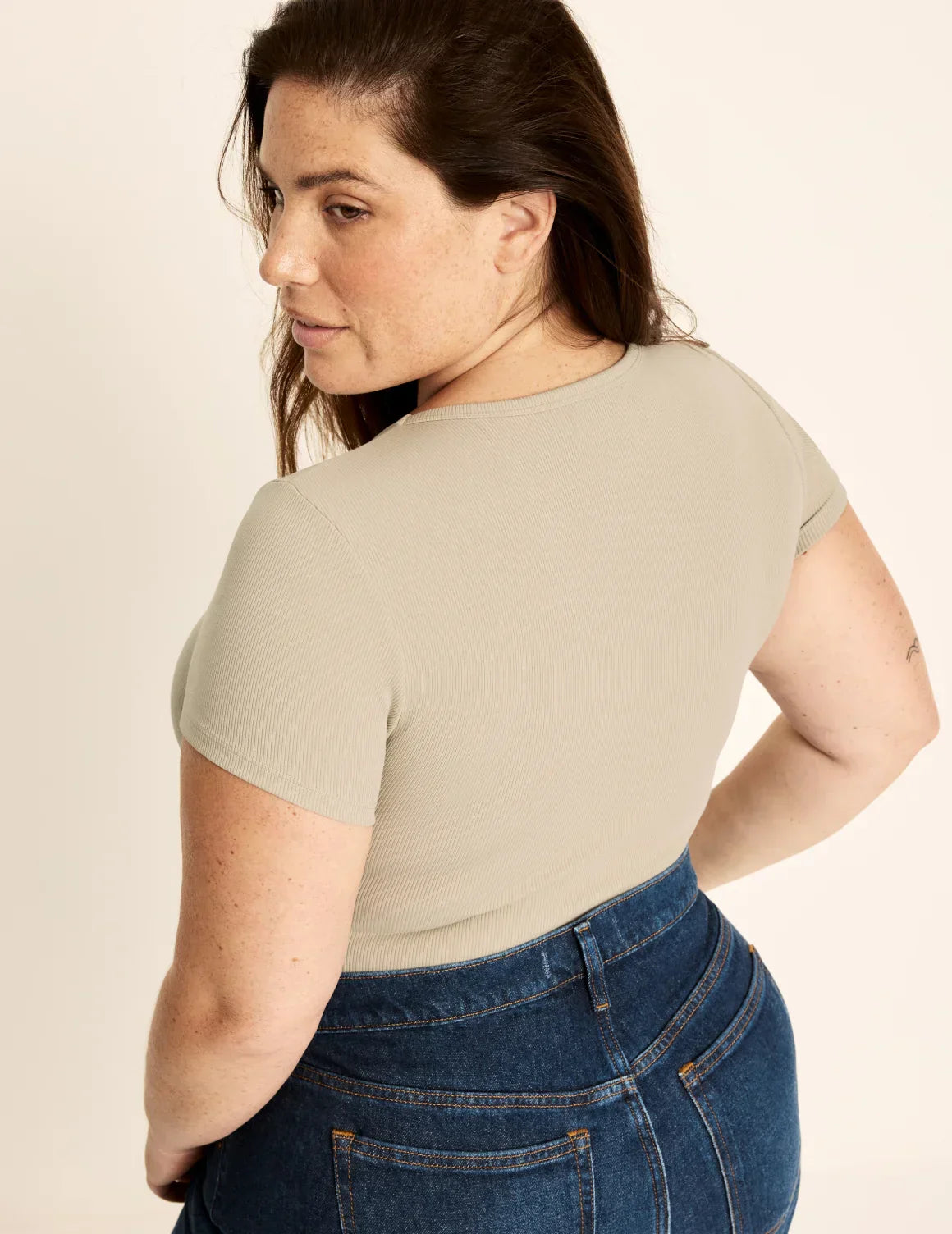 SculptRib™ Cotton T-Shirt