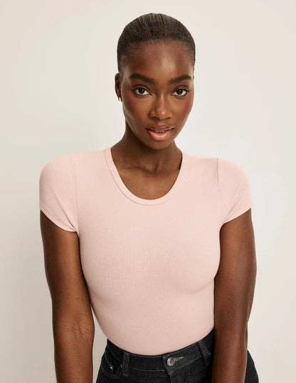 SculptRib™ Cotton T-Shirt - Last Call