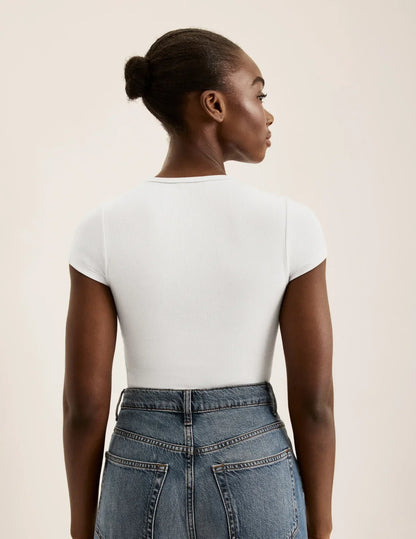 SculptRib™ Cotton T-Shirt