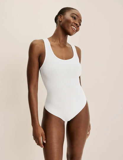 SculptRib™ Cotton Tank Bodysuit