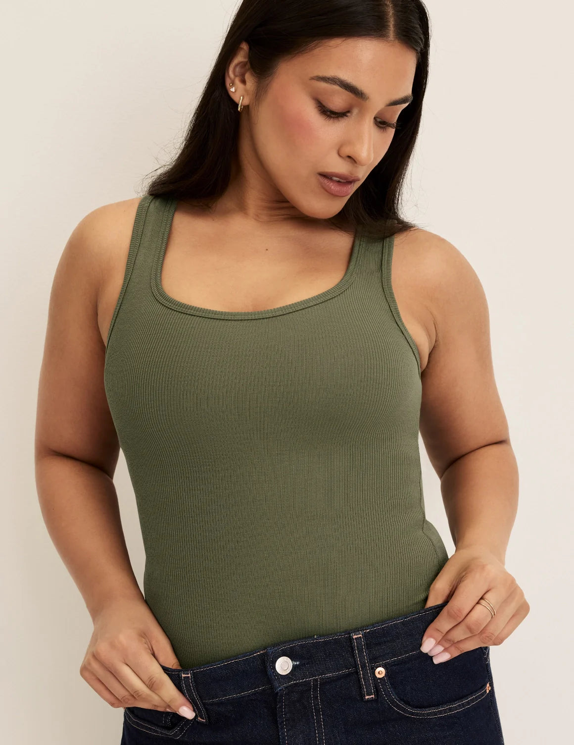 SculptRib™ Cotton Tank