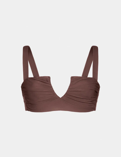 Sculpt Ruched Bikini Top - Last Call