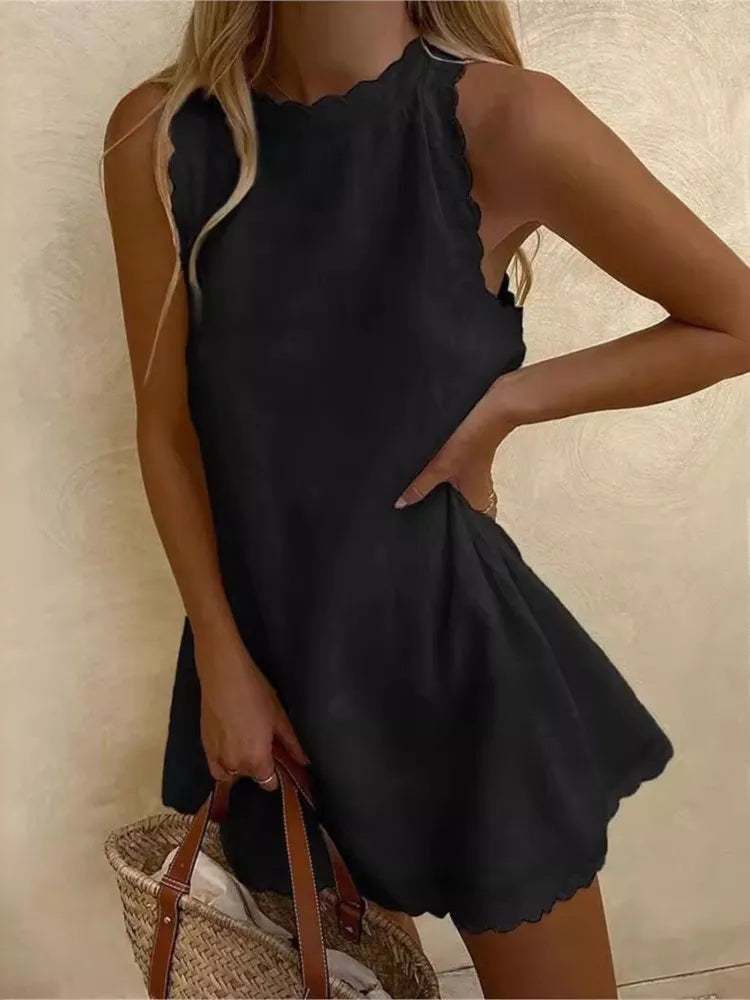 Women’s Sleeveless Summer Mini Dress