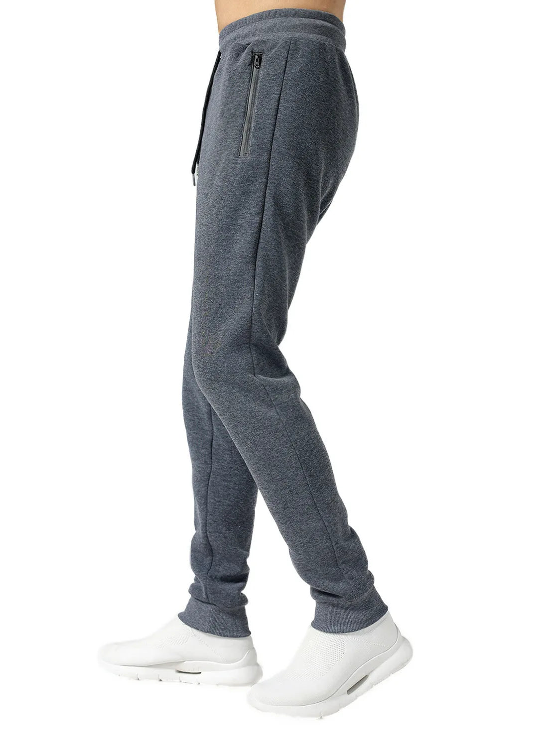 new Sweatpants Streetwear Trousers Men Pants Solid color Drawstring Zipper Pockets Cargo Pants Men Overalls Running pants