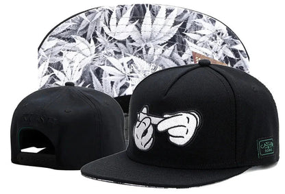 Classic Snapback Hat – Flat Bill Adjustable Baseball Cap
