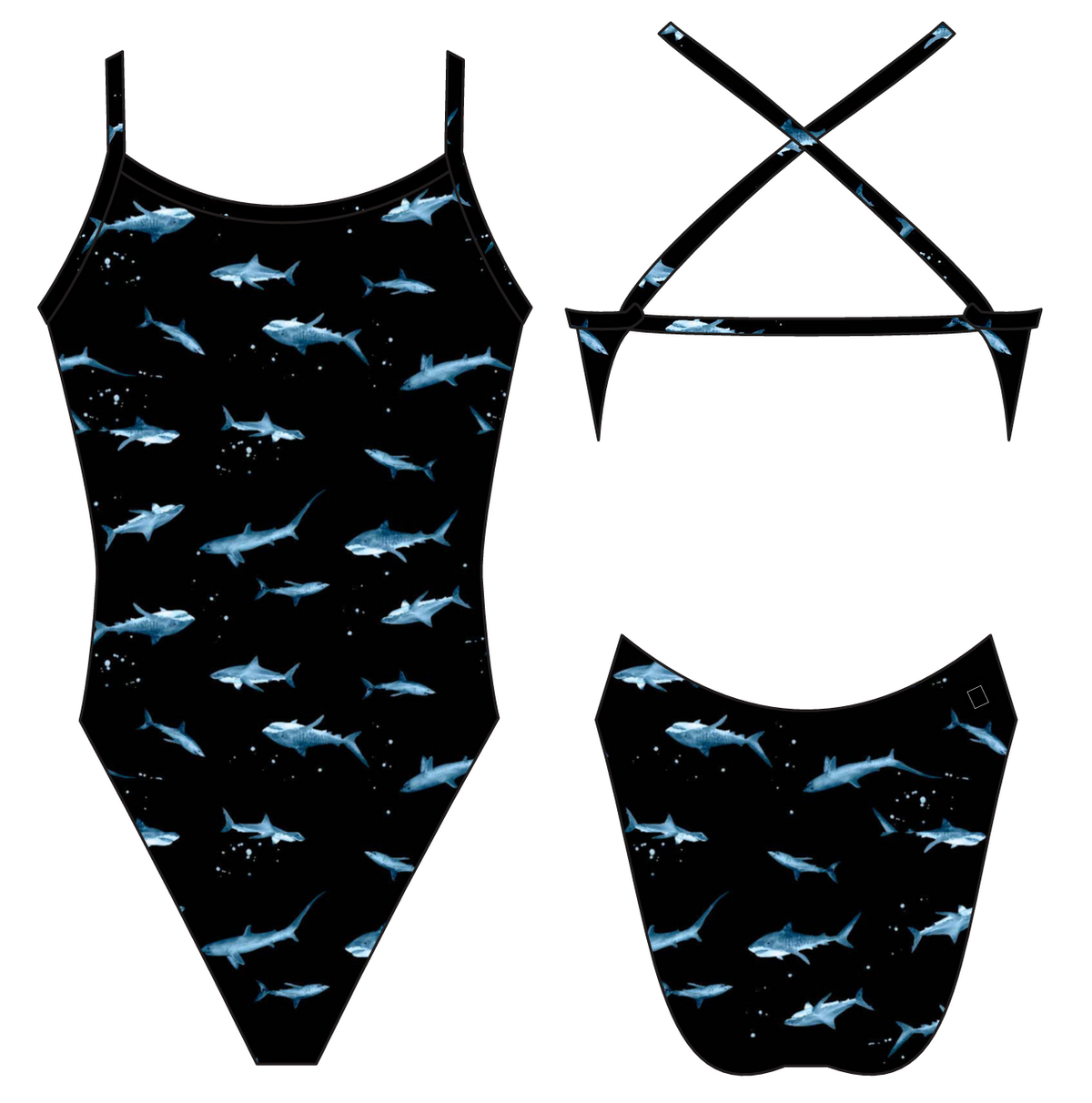 Jolyn Brandon One Piece Swimsuit - Shortfin