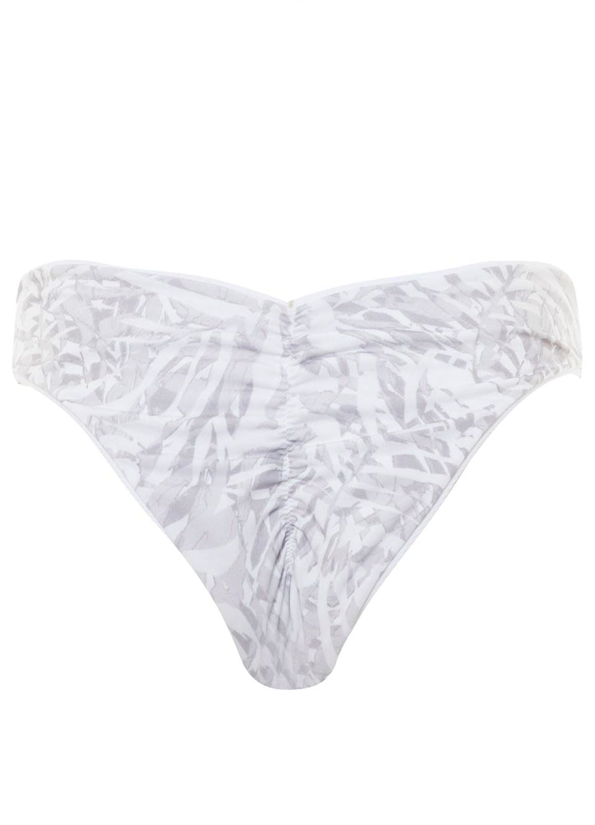 Maaji Journey Double V Bikini Bottom - Simply White - FINAL SALE