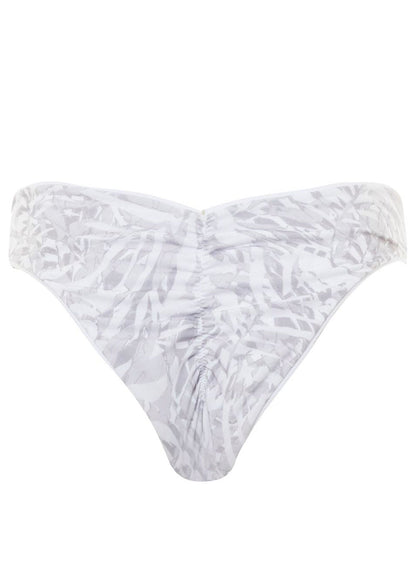 Maaji Journey Double V Bikini Bottom - Simply White - FINAL SALE