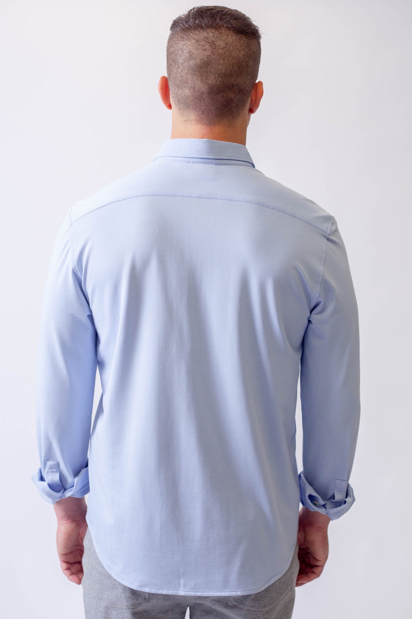 Buki Cinqo 'Single Shot' Long Sleeve Tech Shirt - French Blue