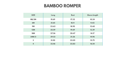 Dinosaur Bamboo Romper