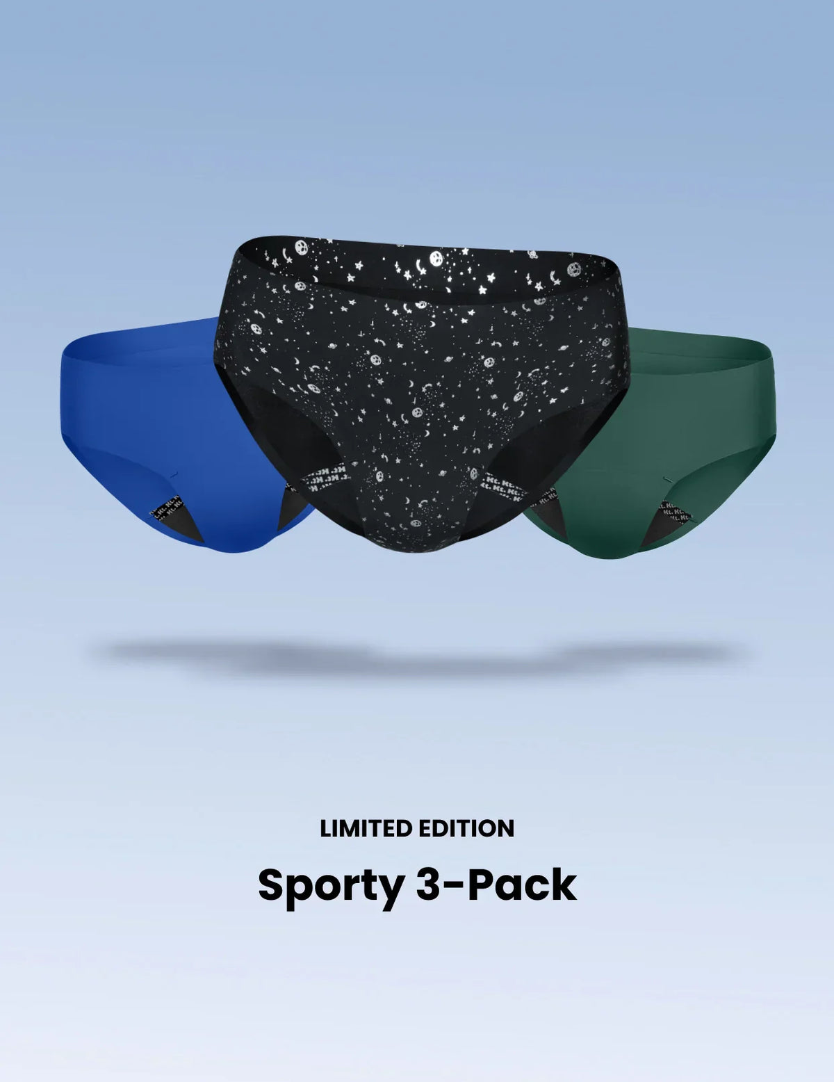 Teen Leakproof UltraThin No-Show Bikini 3-Pack