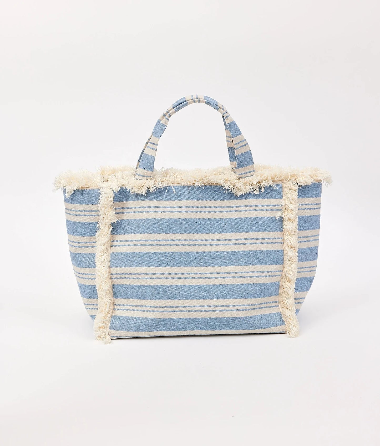 Striped Canvas Beachy Tote