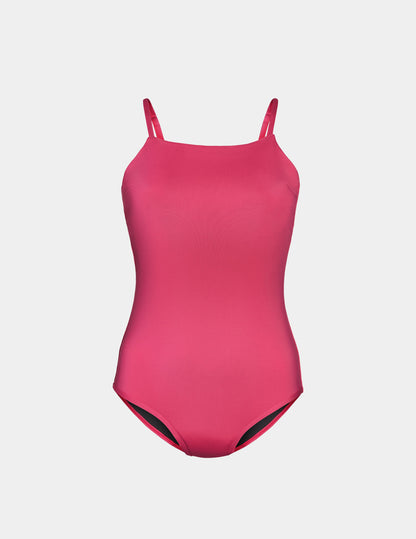 Teen Period Swim Square Neck One-Piece
