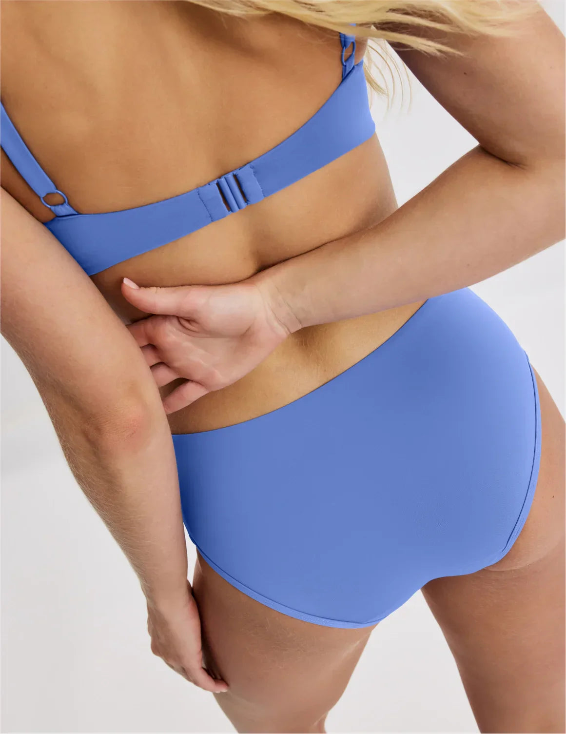 Teen Square Neck Scoop Bikini Top