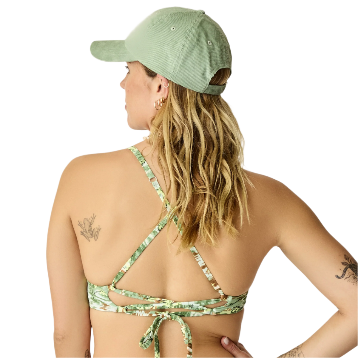 Carve Designs Stevie Reversible Bikini Top - Hula/Haze - FINAL SALE