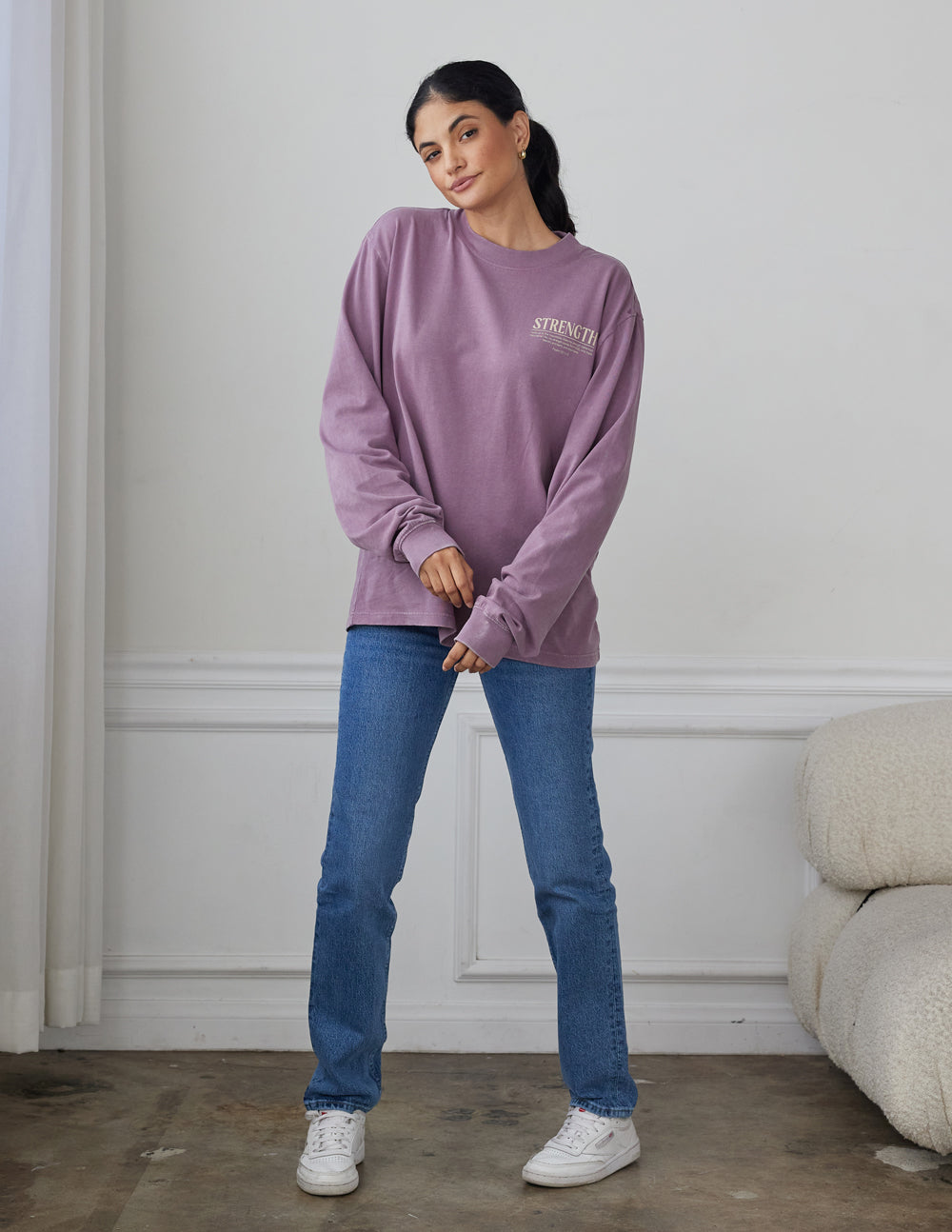 Elevated Faith Strength LS Unisex Tee