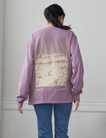 Elevated Faith Strength LS Unisex Tee