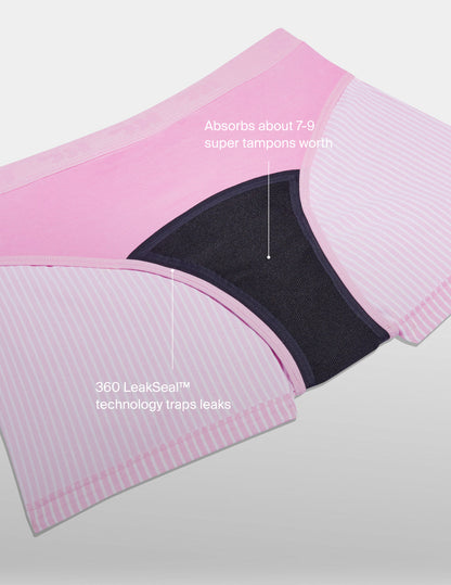 Teen Super Leakproof® Sleepover Boxer