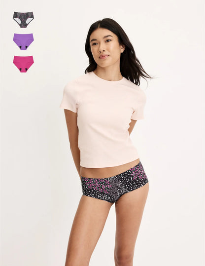 Teen Super Leakproof® No-Show Boyshort 3-Pack - Last Call