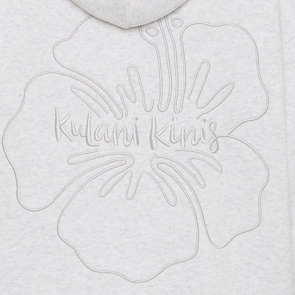 Kulani Kinis Embroidered Track Pants - Silver Stone - FINAL SALE