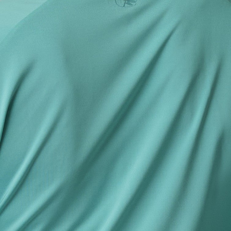 Carve Designs Shoreline High Support Swim Top - Aquamarine