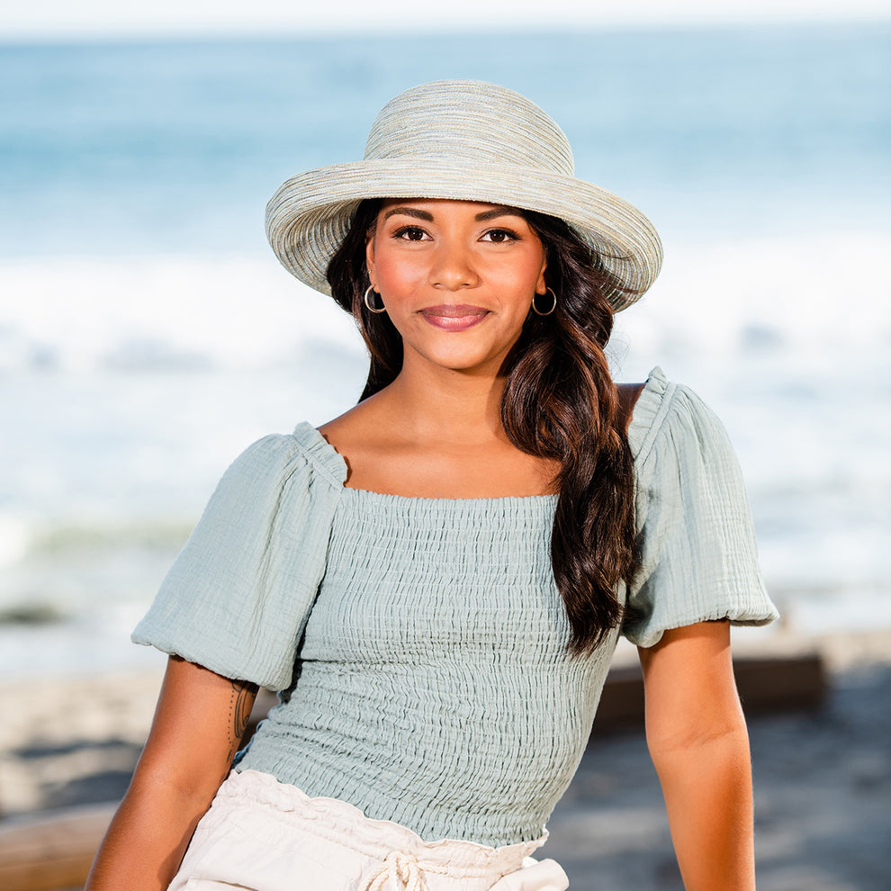 Wallaroo Sydney Packable Sun Hat - Seafoam