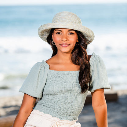 Wallaroo Sydney Packable Sun Hat - Seafoam