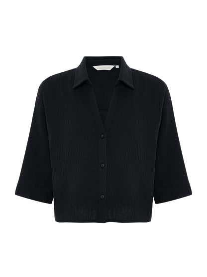 Aura Mini Shirt - Black