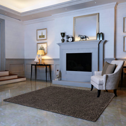 Elegant Comfort 5' x 7' -  8' x 10' Rectangle Shaggy Area Rug