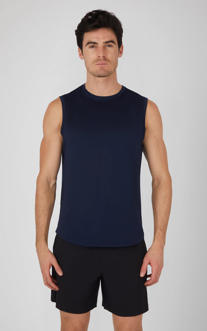 90 Degree by Reflex Men's Air Sense Iconic Textured Muscle Tank