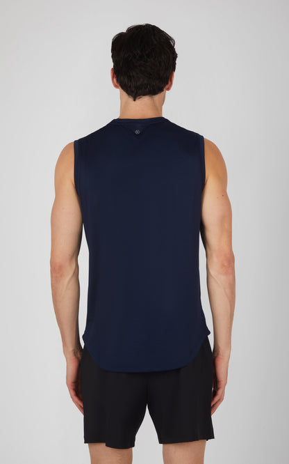 90 Degree by Reflex Men's Air Sense Iconic Textured Muscle Tank