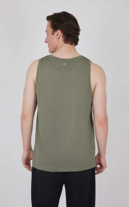 90 Degree by Reflex Men's Pique Race Track Muscle Tank
