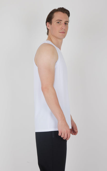 90 Degree by Reflex Men's Pique Race Track Muscle Tank