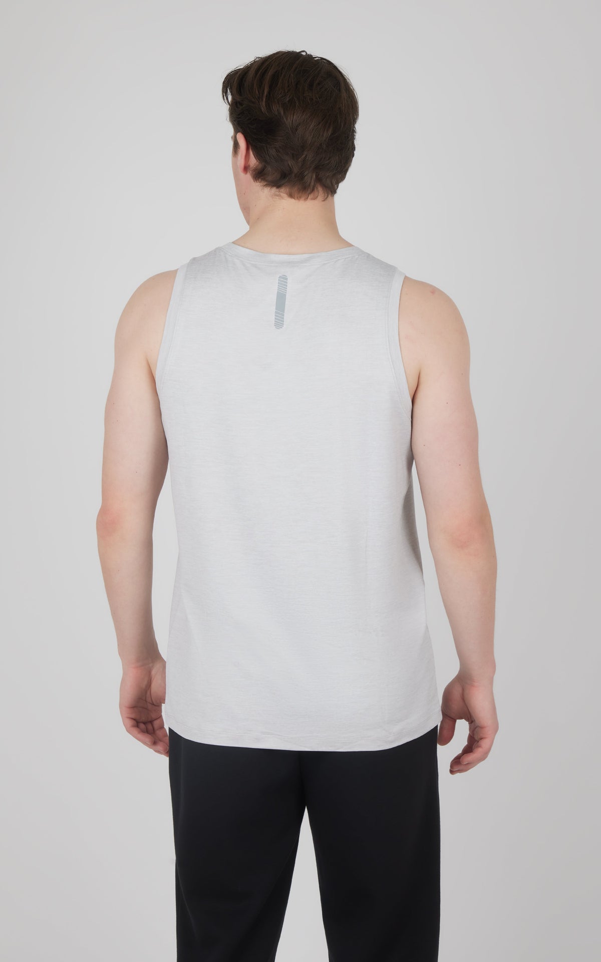 90 Degree by Reflex Men's Cationic Two Tone Heather Pace Muscle Tank