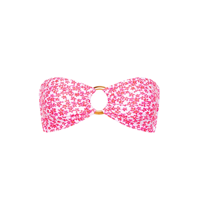 Kulani Kinis Strapless Bandeau Bikini Top - Lovebug - FINAL SALE