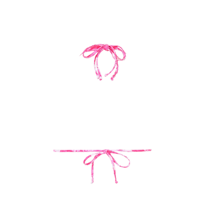 Kulani Kinis Halter Bralette Bikini Top - Island Blush - FINAL SALE