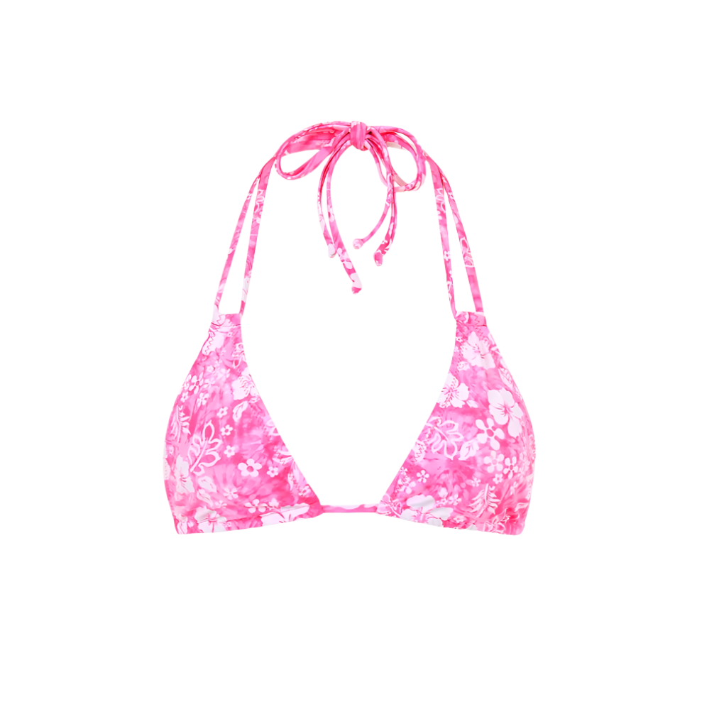 Kulani Kinis Halter Bralette Bikini Top - Island Blush - FINAL SALE