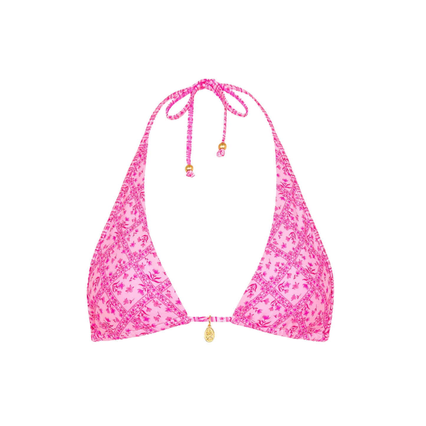 Kulani Kinis Bind Tie Halter Bikini Top - Starlight Saloon - FINAL SALE