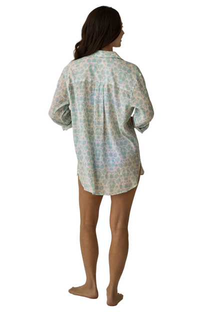Carve Designs Taylor Gauze Tunic - Cloud Maitai