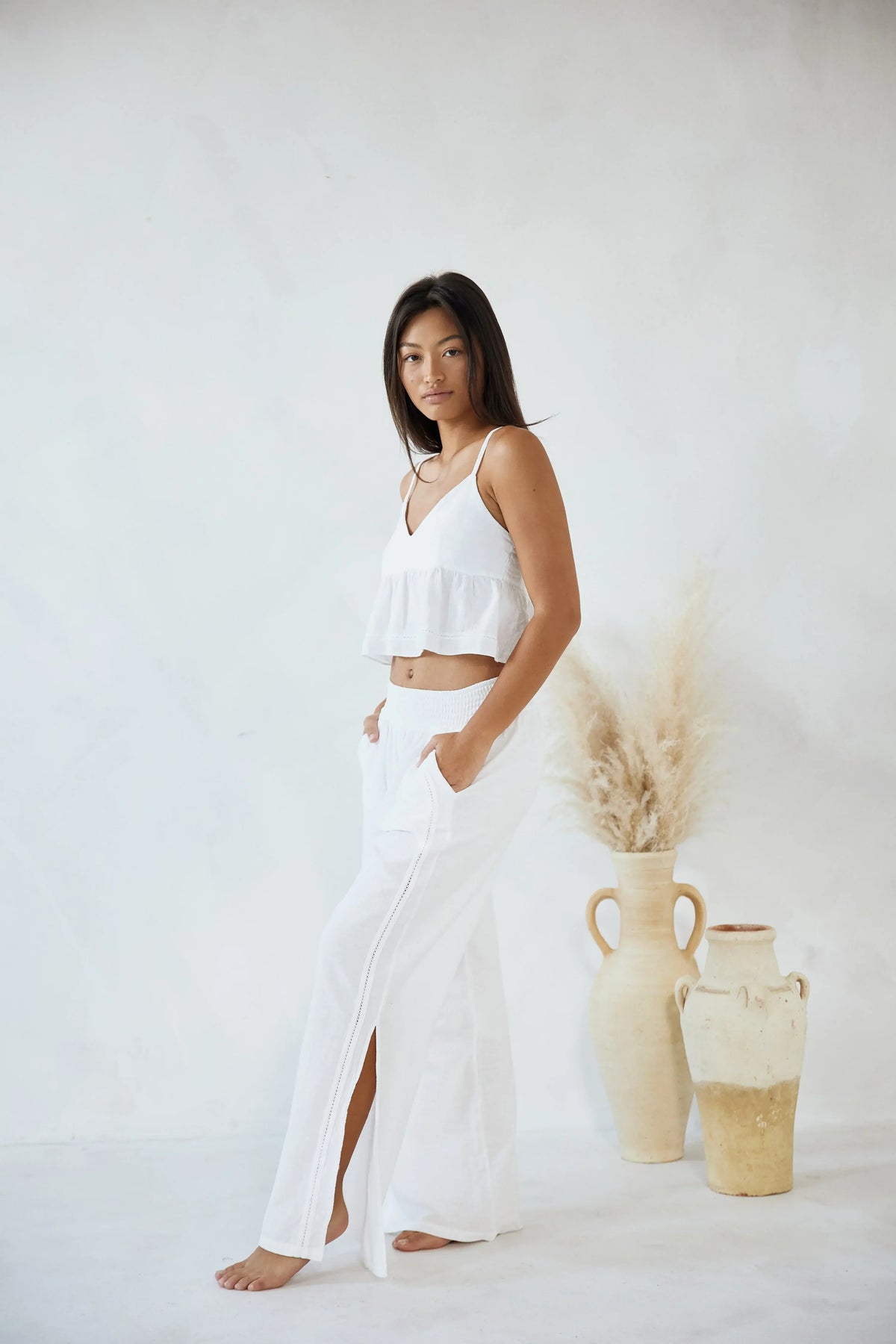 Blanco By Nature Olivia Top - White