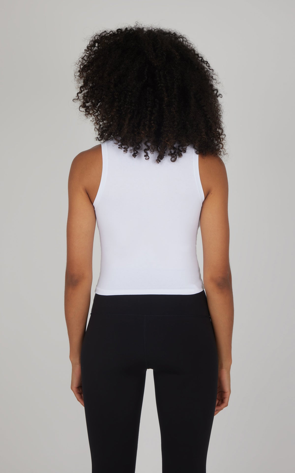 90 Degree by Reflex Airlite Cotton Mock Neck Tank