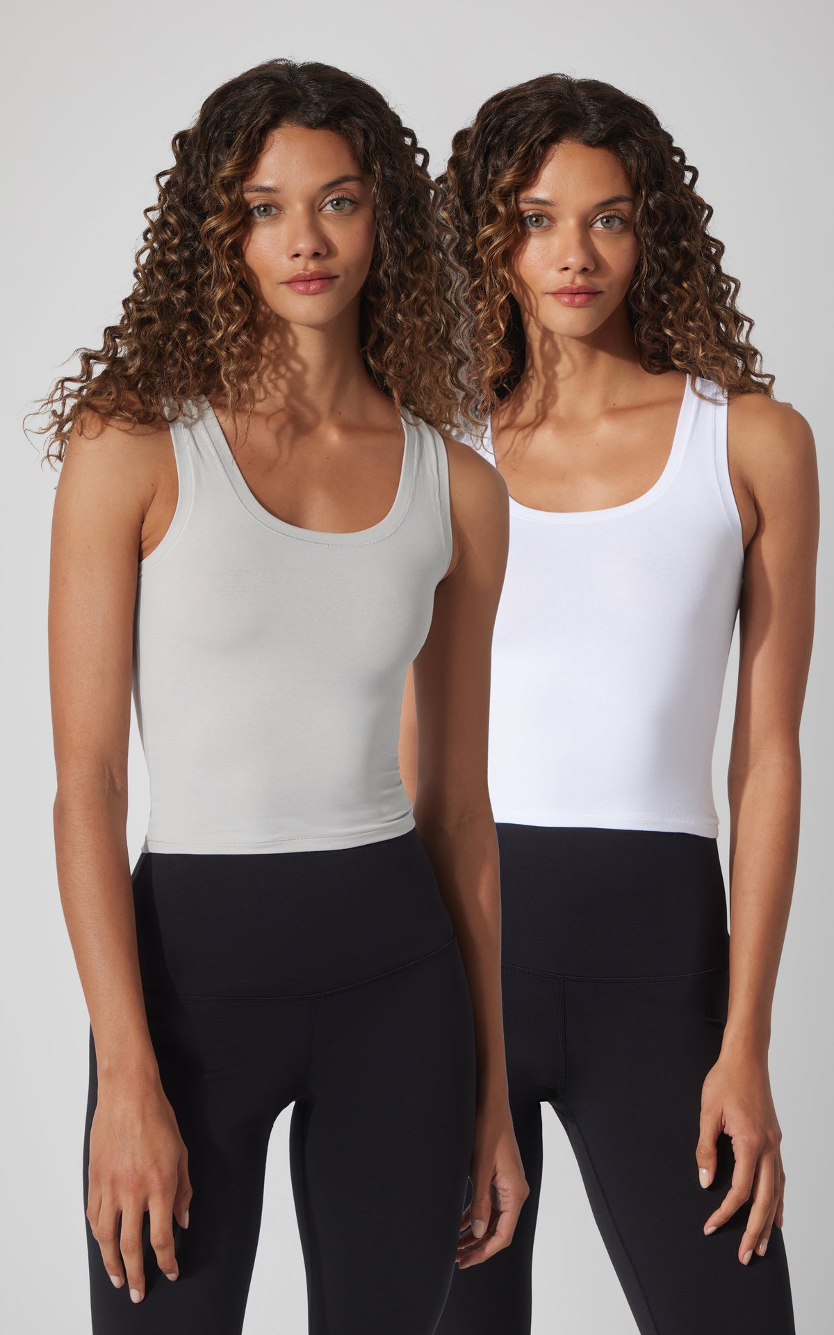 90 Degree by Reflex 2 Pack Airlite Cotton Pure Love Tank Top
