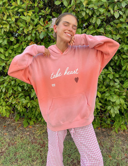 Elevated Faith Take Heart Unisex Hoodie