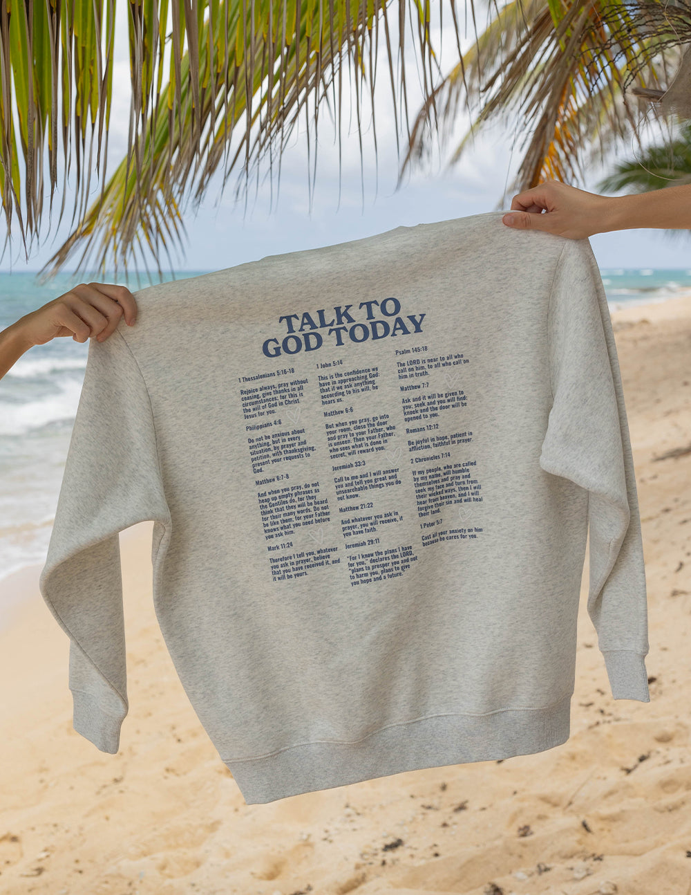 Elevated Faith Talk to God Unisex Crewneck