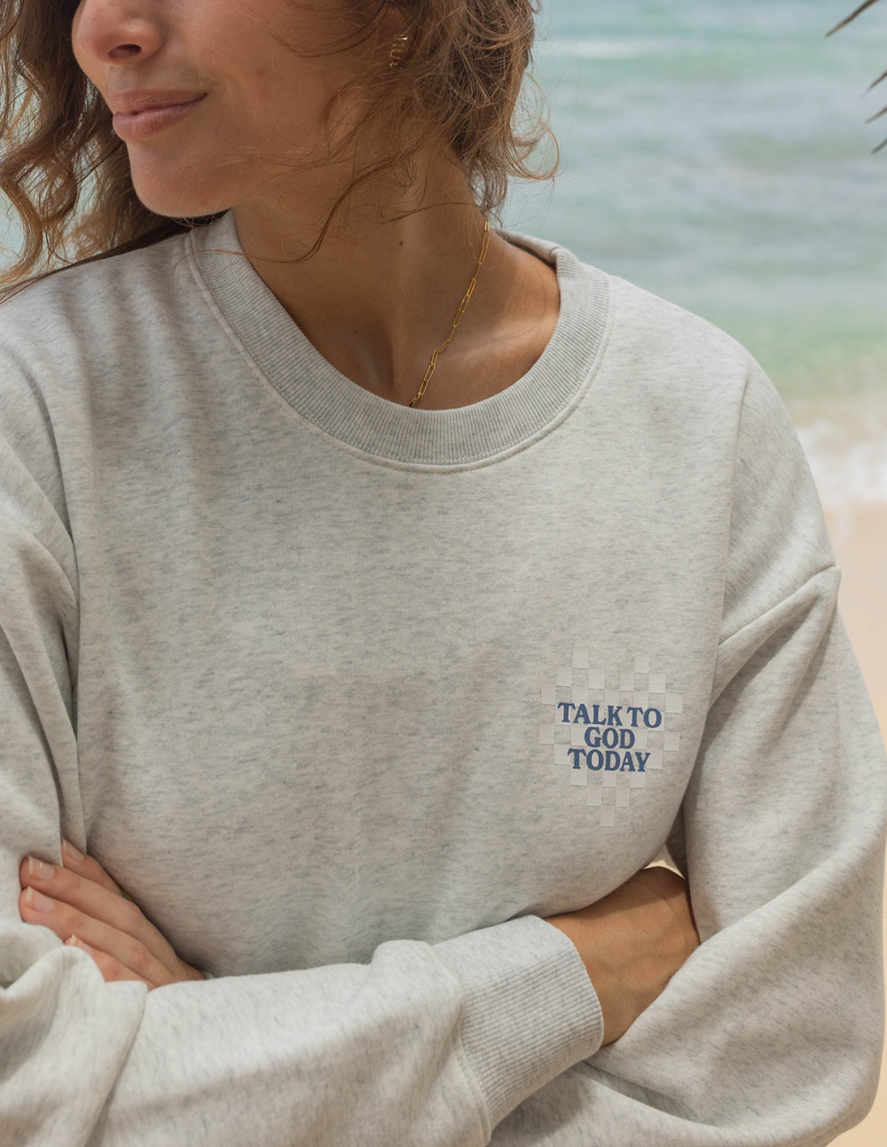 Elevated Faith Talk to God Unisex Crewneck