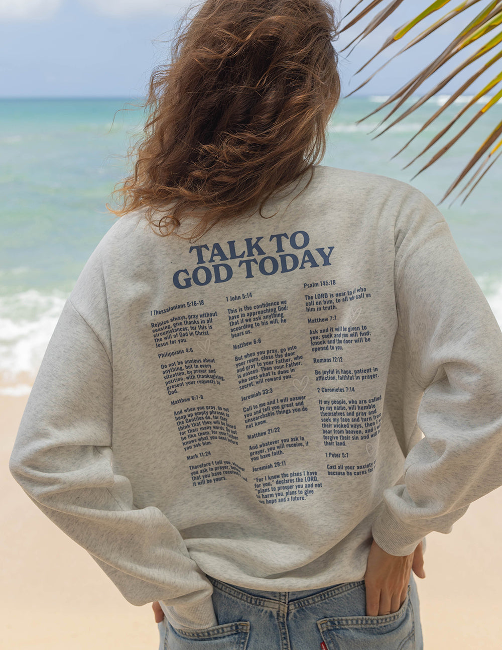 Elevated Faith Talk to God Unisex Crewneck