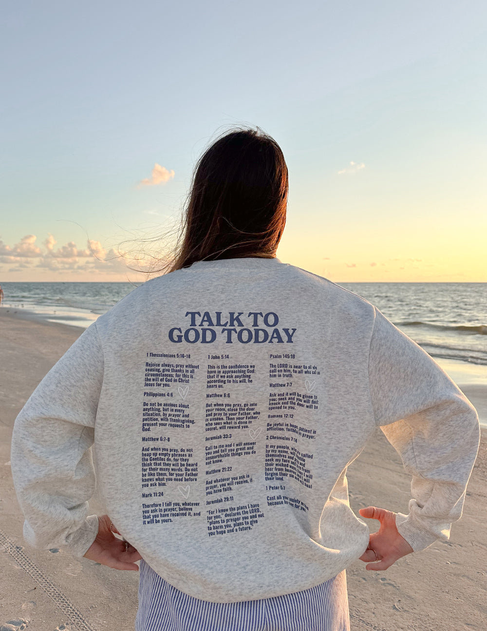 Elevated Faith Talk to God Unisex Crewneck