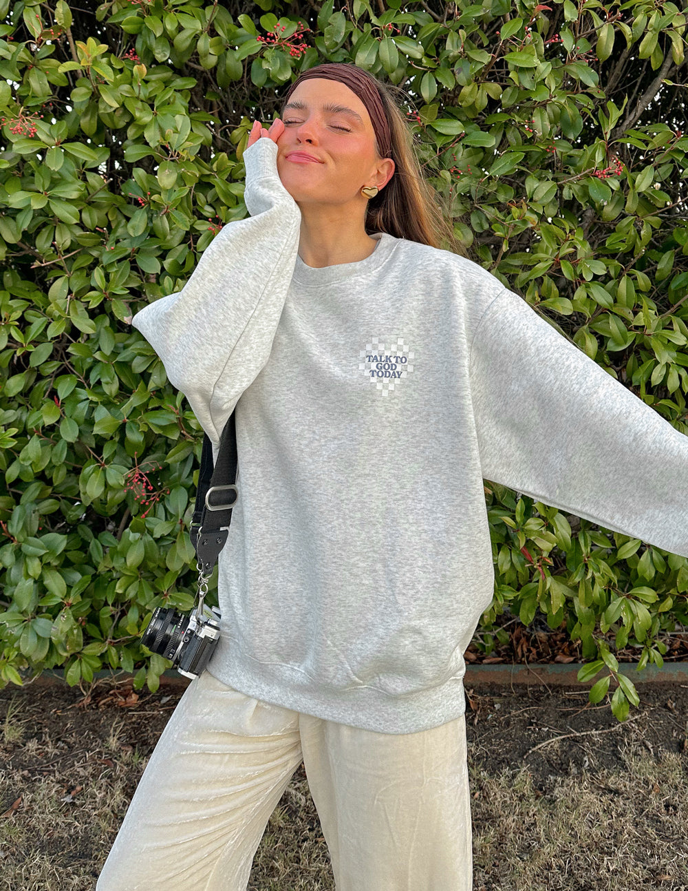 Elevated Faith Talk to God Unisex Crewneck