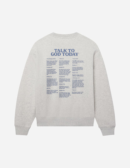 Elevated Faith Talk to God Unisex Crewneck